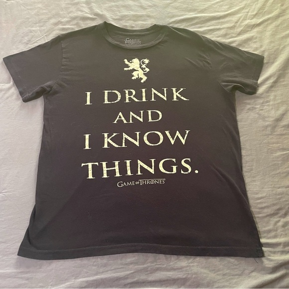 Unisex Game of Throne’s graphic T-shirt sz medium - Picture 1 of 5